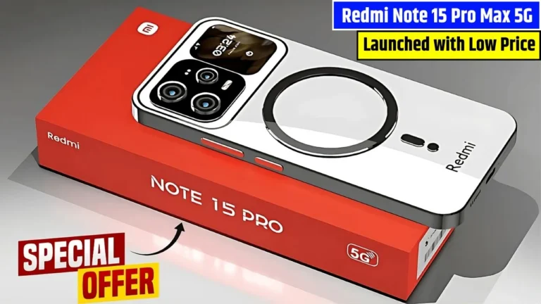 Redmi Note 15 Pro Max 5G Launched with 200MP Camera, 120W Charging & Flagship Killer Price