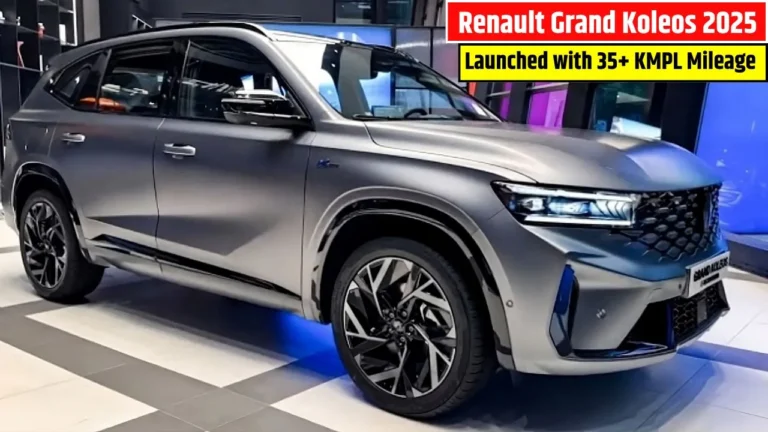 Renault Grand Koleos 2025 Launched with German-Level Luxury, Futuristic Tech & 35+ KMPL Mileage